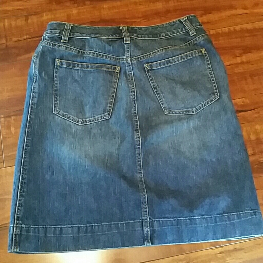 Talbots Jean Skirt - Picture 6 of 6